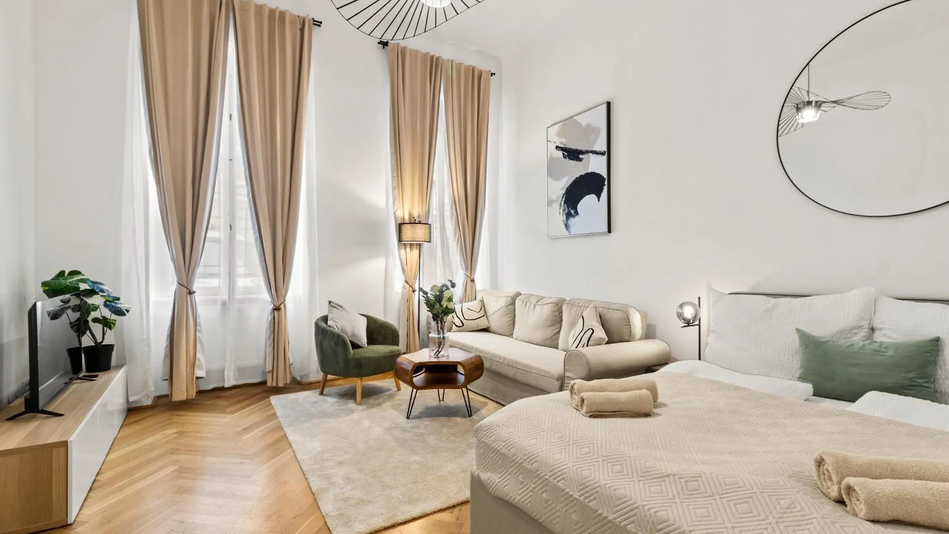 Daire Close To Metro, 10 Minutes To Mariahilferstrasse Viyana